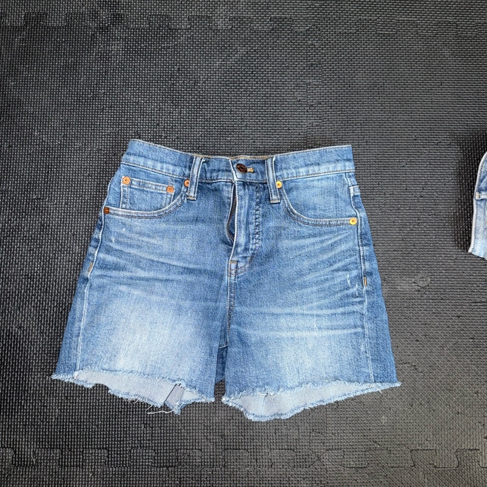 Madewell Indigo Denim Shorts